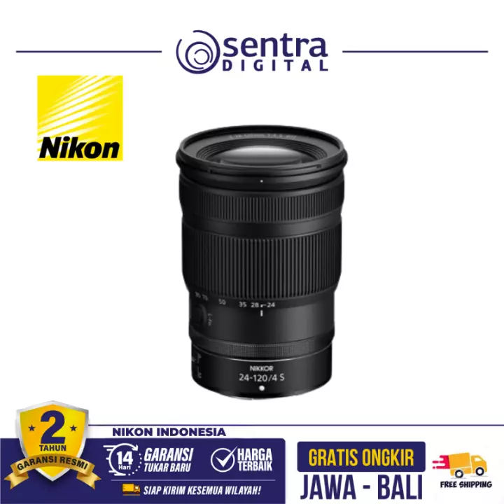 Nikon Nikkor Z 24-120mm f/4 S lens