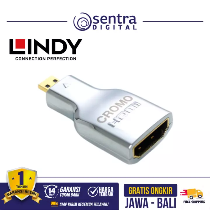 Lindy Cromo HDMI A/F to D/M Adapter - 41510