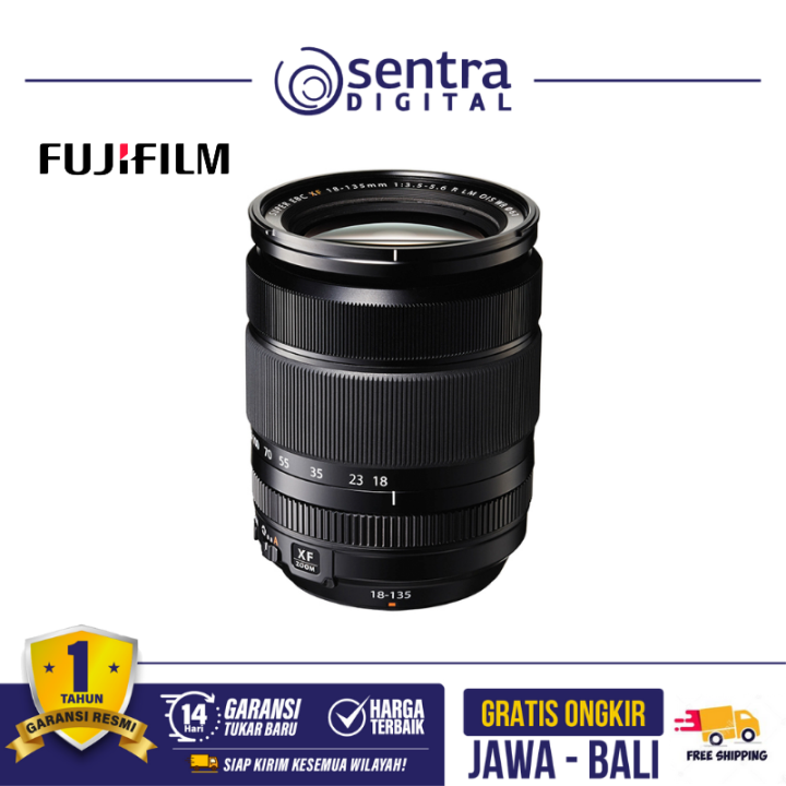Fujifilm Lens XF 18-135mm F/3.5-5.6 R LM OIS WR Black