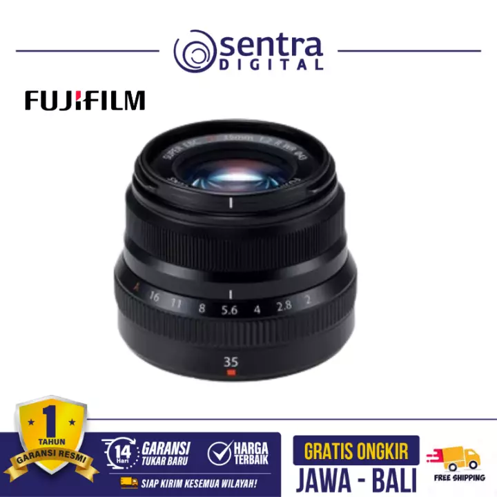 Fujifilm Lens XF 35mm F/2R WR Black