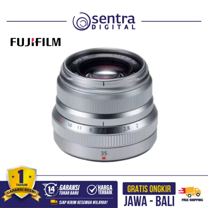 Fujifilm Lens XF 35mm F/2R WR Silver