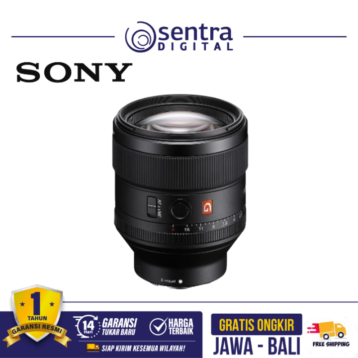 Sony E-mount FE 85mm F/1.4 G Master Lens