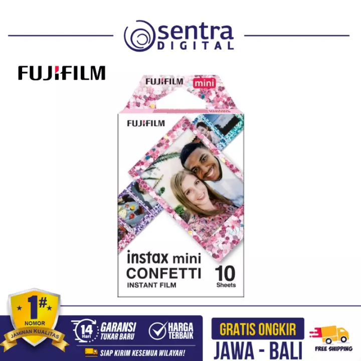 Fujifilm Instax Mini Film Refill Single Confetti