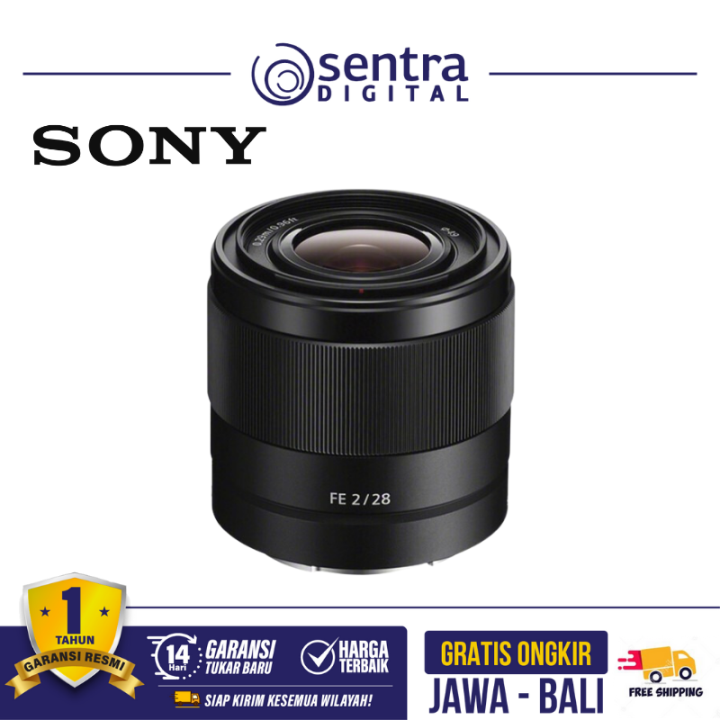 Sony E-Mount FE 28mm F/2 Lens