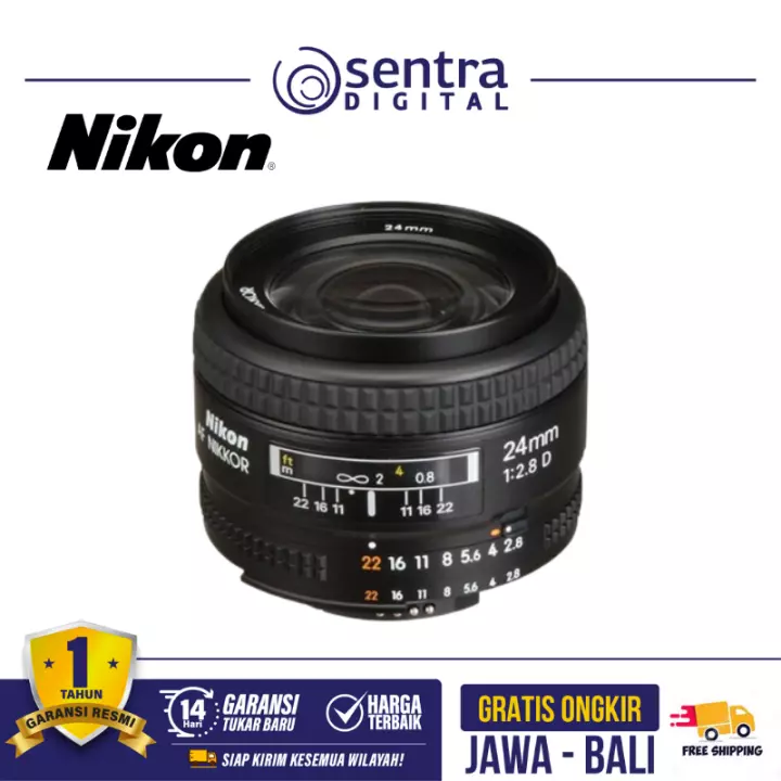 Nikon AF 24mm f/2.8 D Nikkor Lens