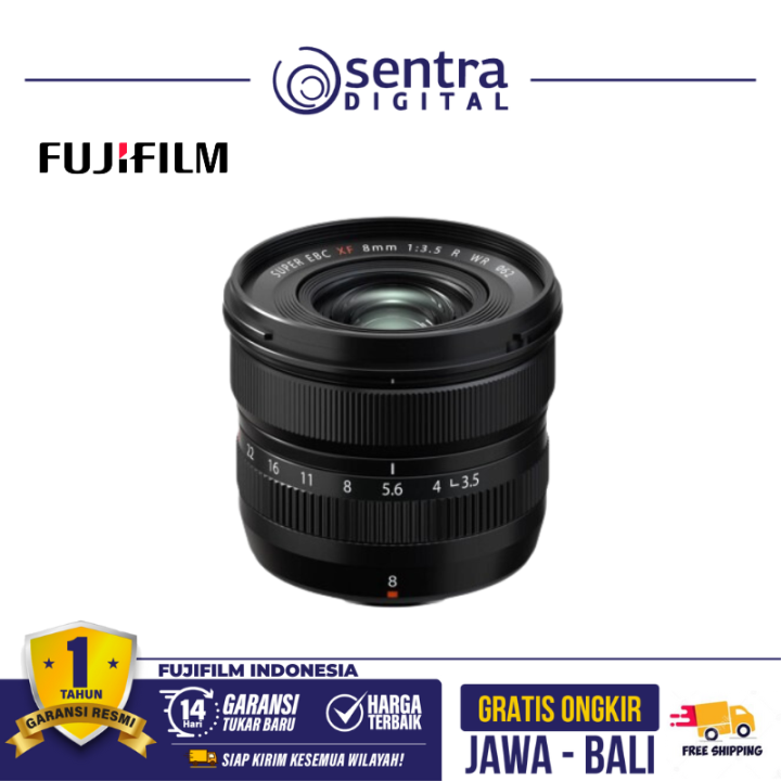 Fujifilm XF 8mm f/3.5 R WR Fujinon Lens