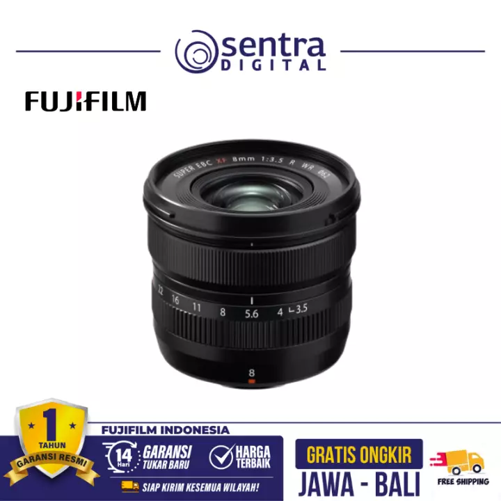 Fujifilm XF 8mm f/3.5 R WR Fujinon Lens