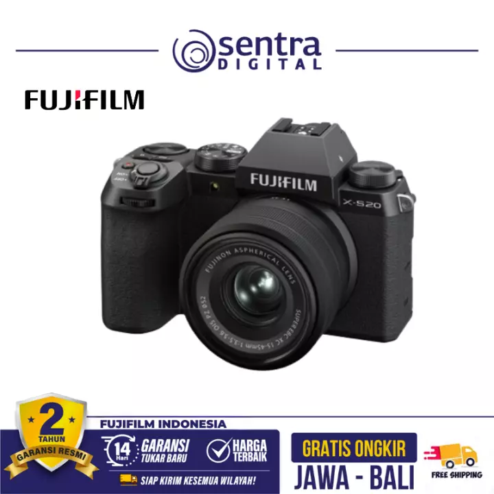 Fujifilm X-S20 kit with XC 15-45mm Lens (Video package)