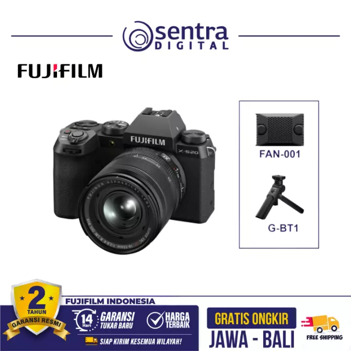Fujifilm X-S20 Mirrorless Camera with XF 18-55mm Lens (Video Package)