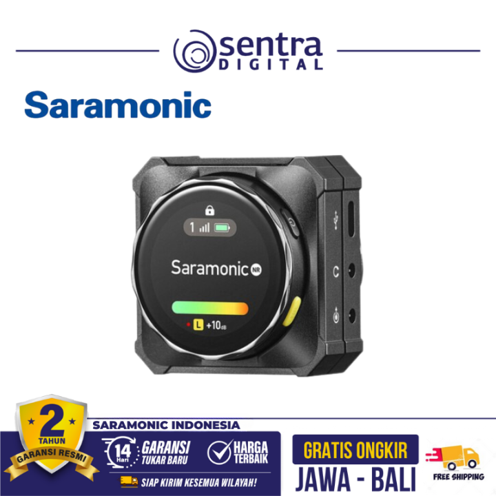 Saramonic 2.4GHz Wireless Smart Microphone with Touchscreen BlinkMe B2