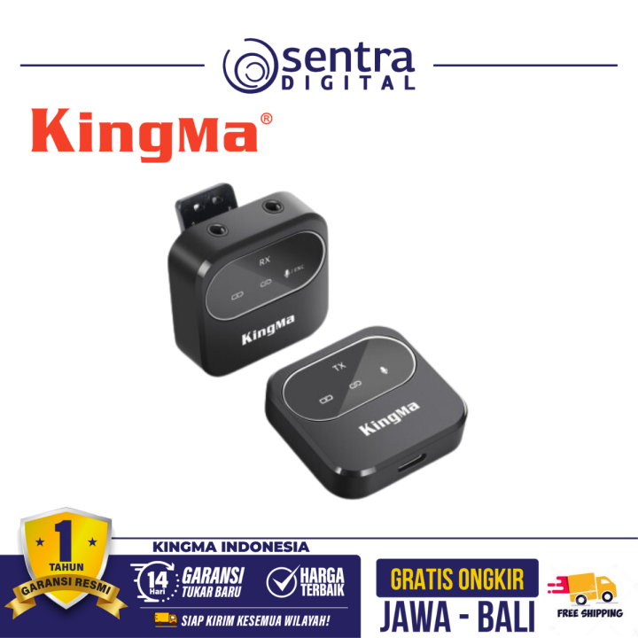 Kingma Wireless Lavalier Microphone System ( RX TX ) (KM-VM03)