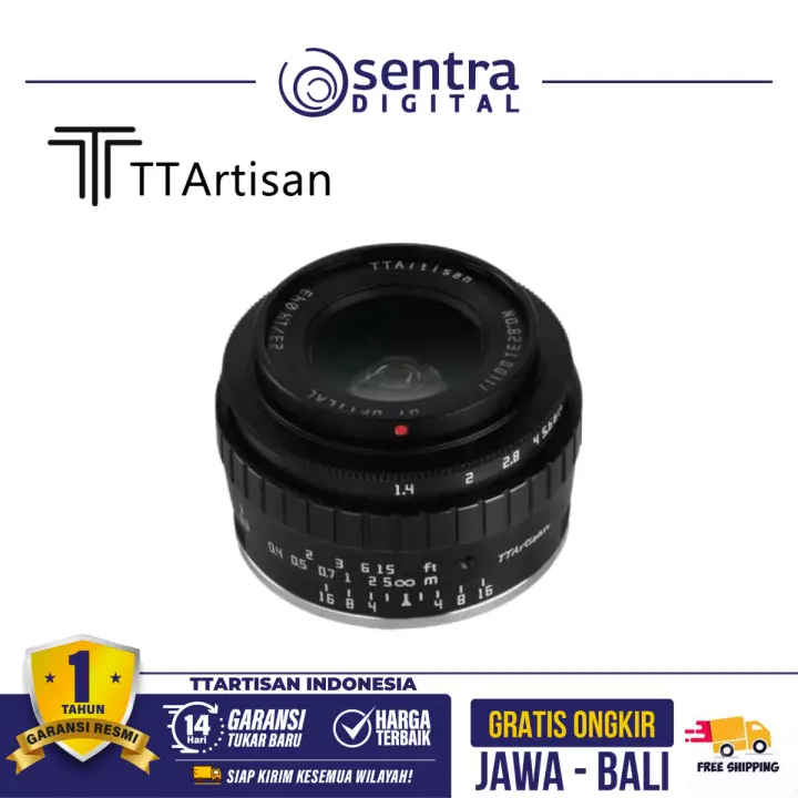 TTArtisan 23mm F/1.4 for Nikon Z-Mount Black