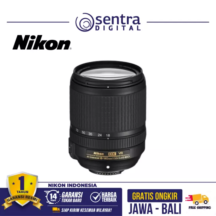 Nikon Nikkor Lens AF-S DX 18-140mm f/3.5-5.6G ED VR