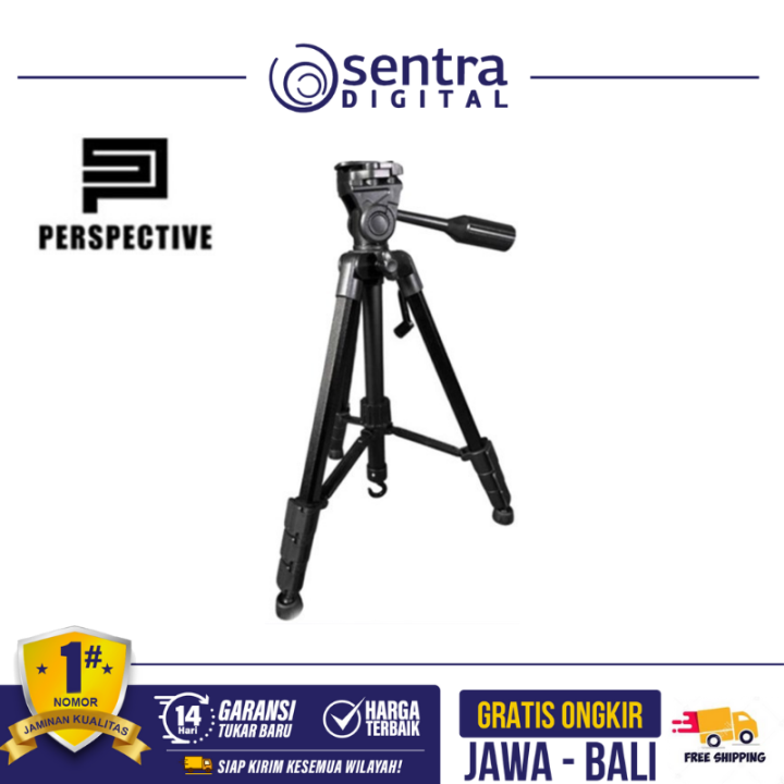 Perspective P-880 Value Aluminium Alloy Tripod + Phone Holder