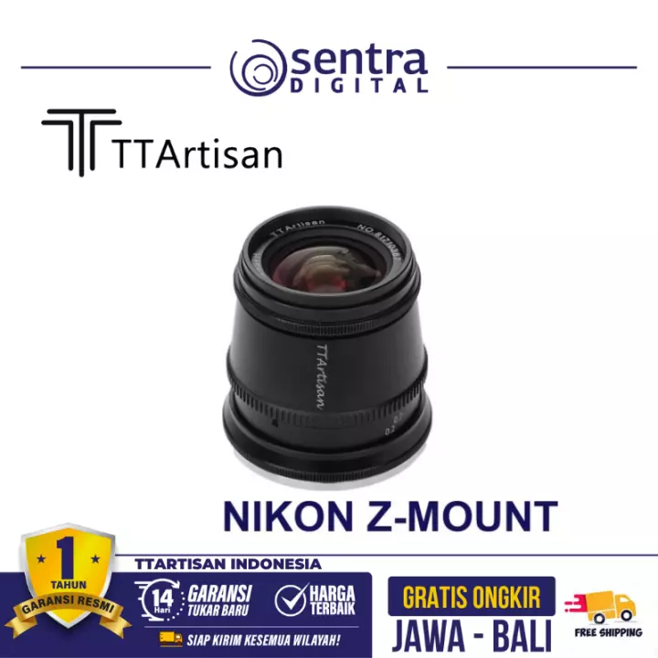 TTArtisan 17mm F/1.4 for Nikon Z-Mount Black