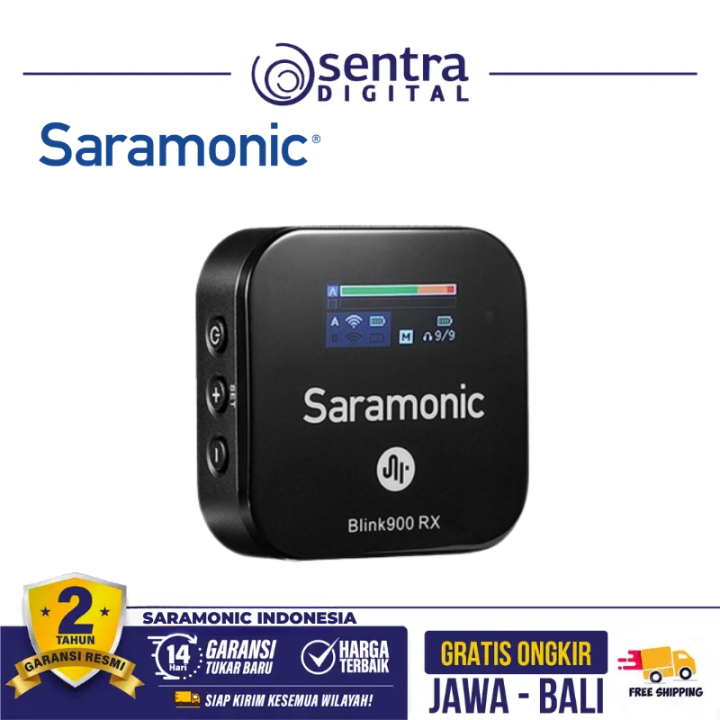 Saramonic Dual-Channel Wireless Microphone System Blink 900 S2 (TX TX RX)
