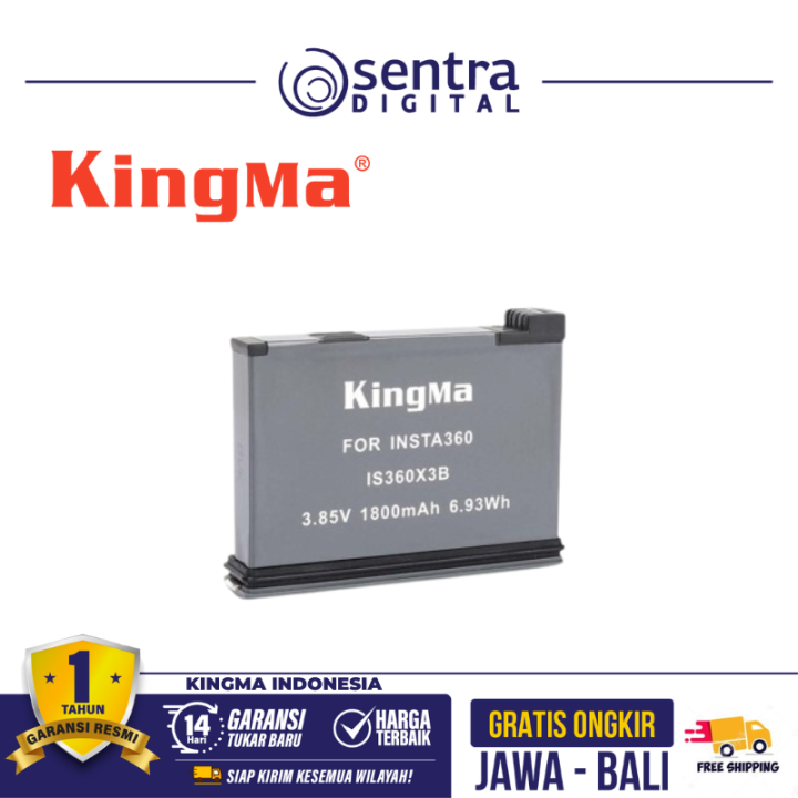 Kingma Battery for Insta360 One X3 1800 mAh