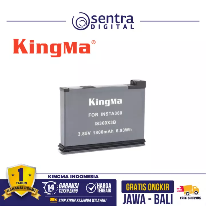 Kingma Battery for Insta360 One X3 1800 mAh
