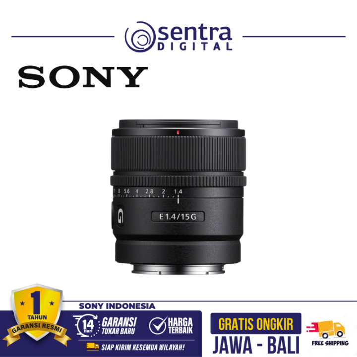 Sony E-Mount 15mm F/1.4 G Lens