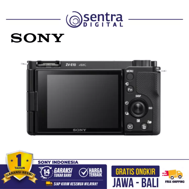 Sony ZV-E10 Black Paket Livestreaming / Live Streaming Basic