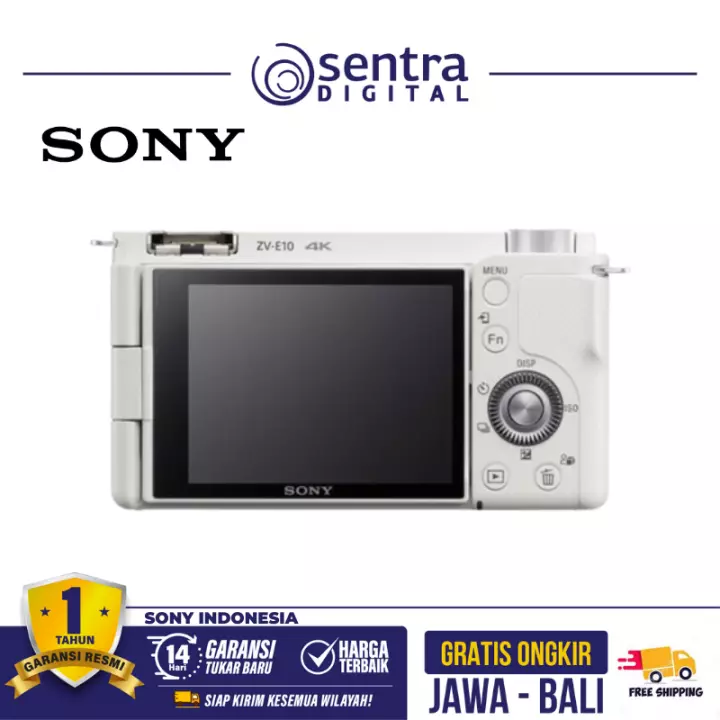 Sony ZV-E10 White Paket Livestreaming / Live Streaming Basic