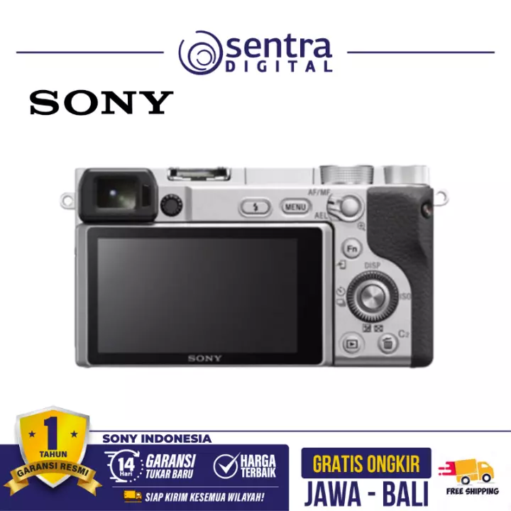 Sony A6400 kit Silver Paket Livestreaming / Live Streaming Basic