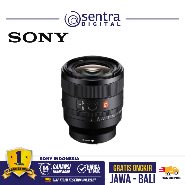 Sony E-Mount FE 50mm F/1.4 G Master Lens