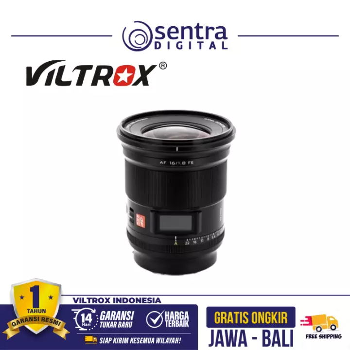 Viltrox AF 16mm F/1.8 FE for Sony E-Mount Fullframe
