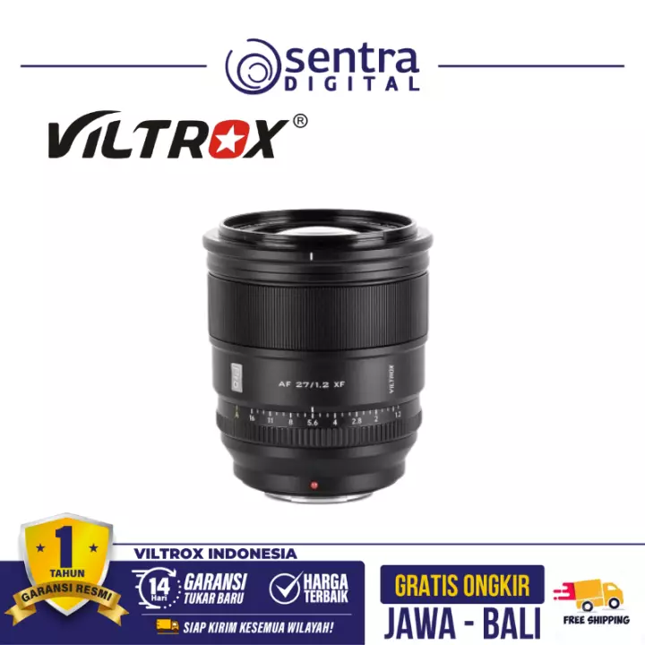 Viltrox AF 27mm F/1.2 STM for Fujifilm X-Mount