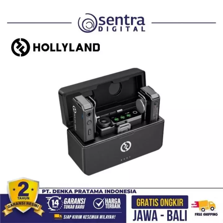Hollyland LARK MAX Duo Wireless Microphone System (2 Persons)