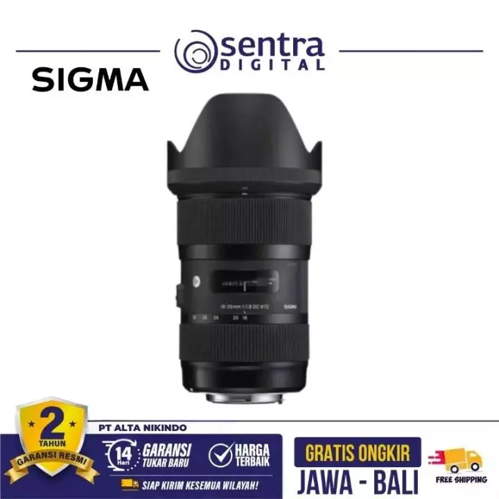 Sigma 18-35mm f1.8 DC HSM (A) For Canon