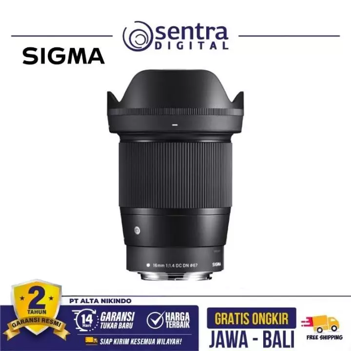 Sigma 16mm F1.4 DC DN (C) for Fuji X-Mount