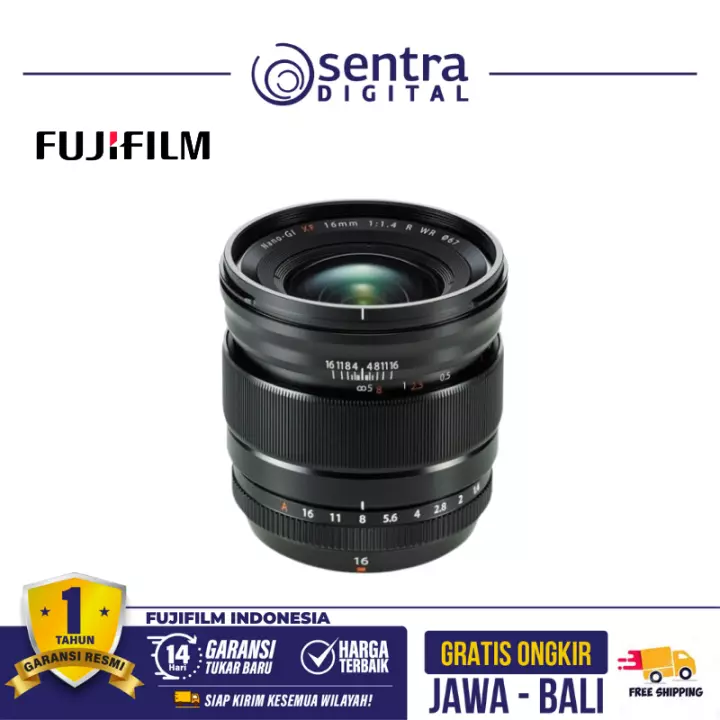 Fujifilm Lens XF 16mm F/1.4R WR