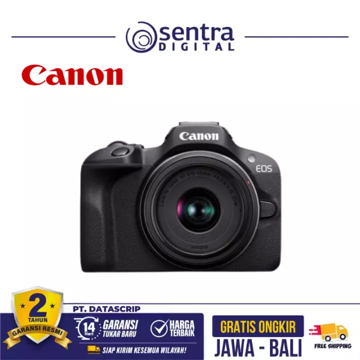 Canon EOS R100 with 18-45mm IS STM Lens