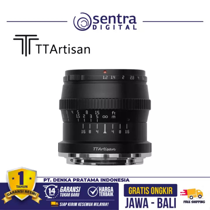 TTArtisan 50mm F/1.2 for Nikon Z-Mount Black