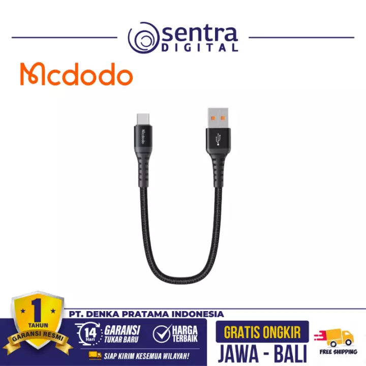 MCDODO Cable Type-C QC4.0 TURBO CHARGER Black - CA-2270