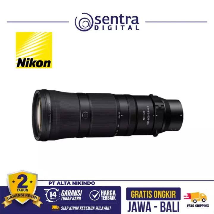 Nikon Nikkor Lens Z 180-600mm F/5.6-6.3 VR
