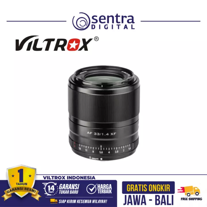 Viltrox AF 33mm F/1.4 STM for Fujifilm X-Mount