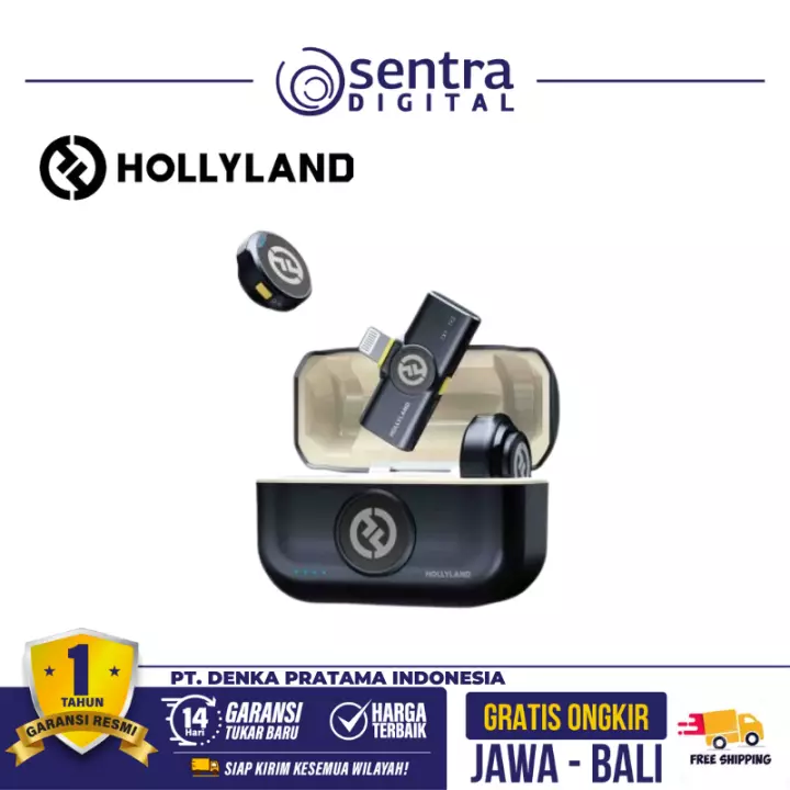 Hollyland Lark M2 Lightning Wireless Lavalier Microphone