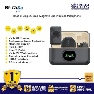 Brica B-Vlog M3 Dual Magnetic Wireless Clip On Bvlog Microphone