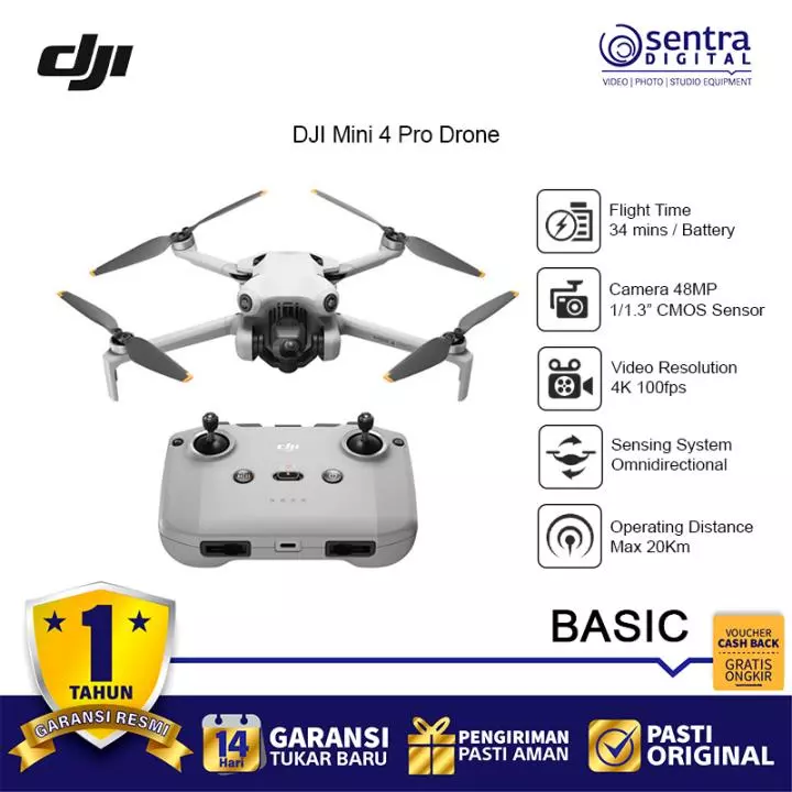 DJI Mini 4 Pro Drone - Basic