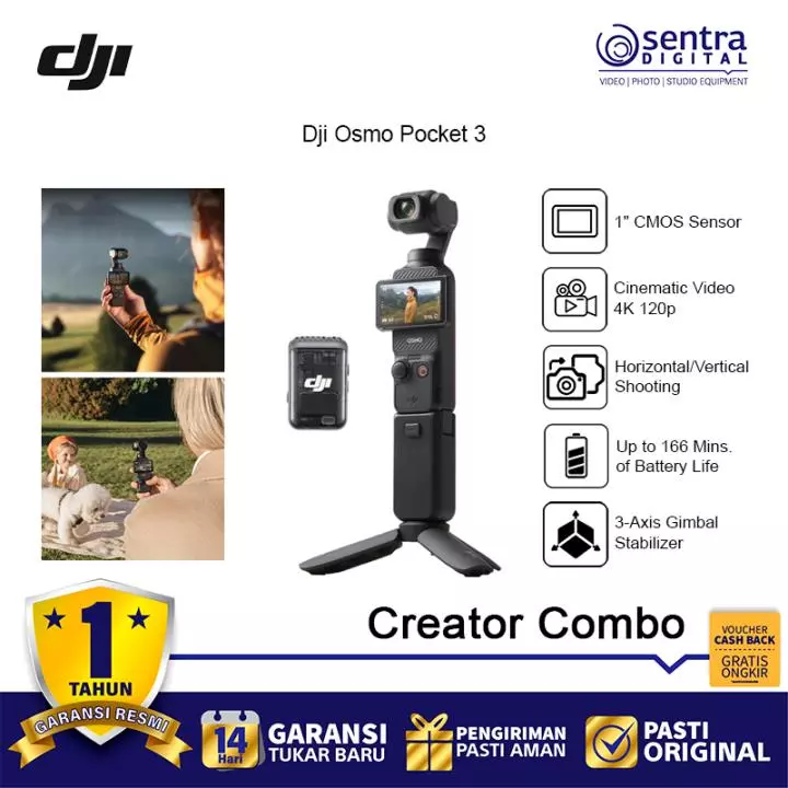 DJI Osmo Pocket 3 Creator Combo