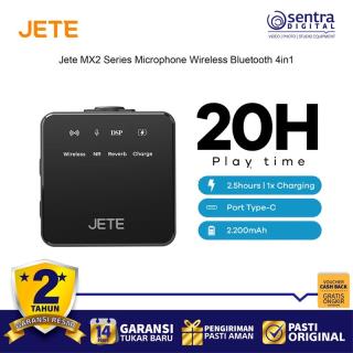 Jete MX2 Wireless Microphone Bluetooth Clip on 4 in 1