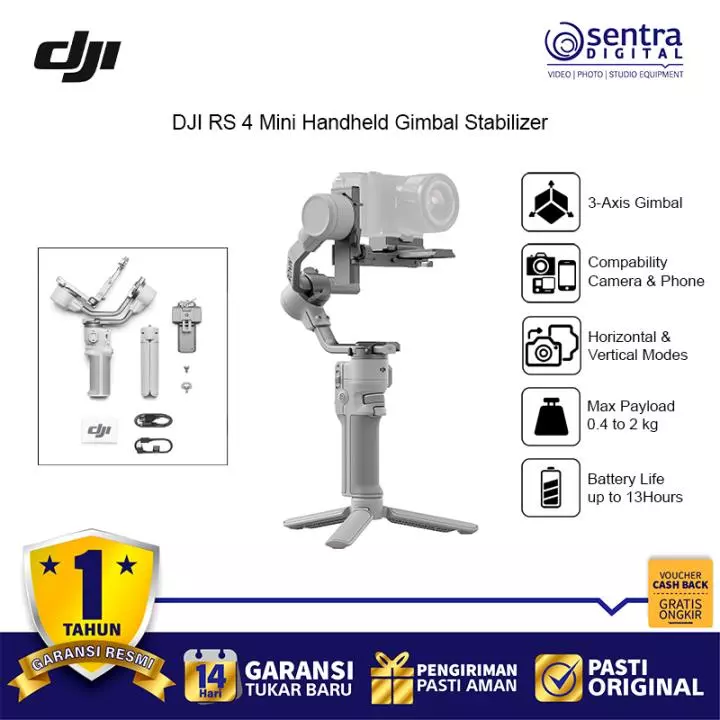 DJI RS 4 Mini Handheld Gimbal Stabilizer