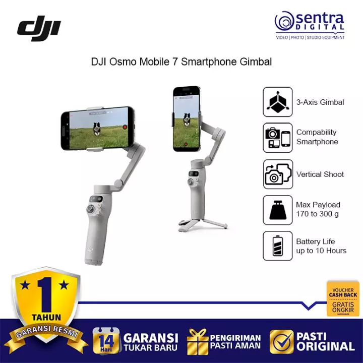 DJI Osmo Mobile 7 Smartphone Gimbal