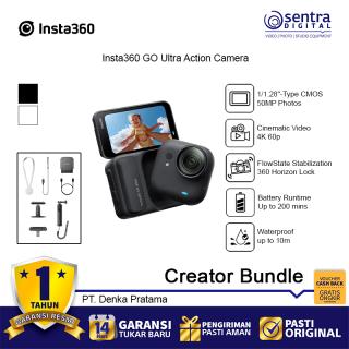 Insta360 GO Ultra Action Camera Creator Bundle - Midnight Black