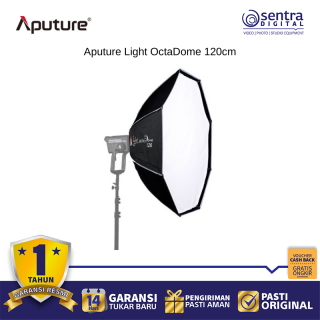 Aputure Light OctaDome 120 Octagonal Softbox Bowen Mount Studio Lighting Accessory for Video Filmmaking