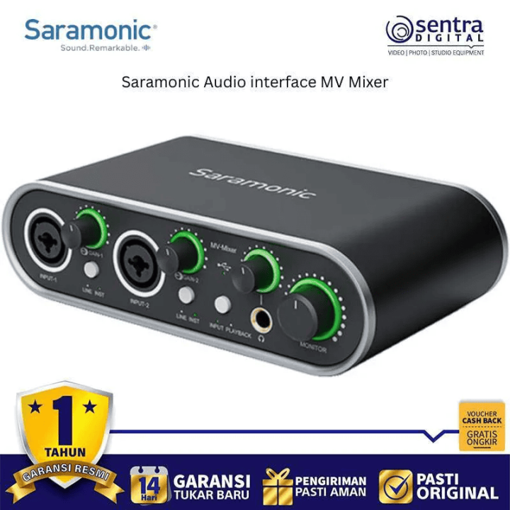 Saramonic MV-Mixer USB-C Audio Interface