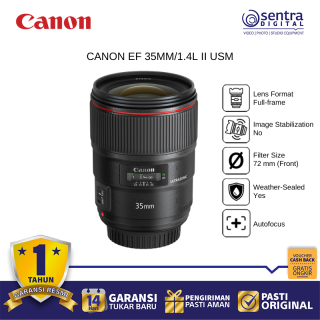 CANON EF 35MM/1.4L II USM Autofocus lens