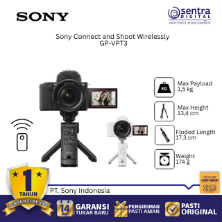Sony GP-VPT3 Connect and Shoot Wirelessly Black